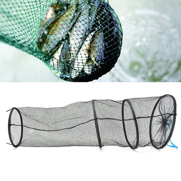 4Layer Collapsible Fishing Basket Dip Net Fishing Cage Fishing Accessories Tool^